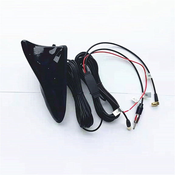 1 Piece DC12V 25mA Car Roof Mount Aerials GPS Navigation FM/AM/DAB Radio Antenna
