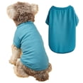 thumbnail image 1 of 1 Piece Dog Hoodie for Small Dogs Blue Small Dog Shirt Dog Clothes for Small Dogs Pet Apparel Soft Casual Dog Sweatshirt for Everyday Wear Puppy Outfit for Indoor Outdoor Use, 1 of 5
