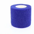 thumbnail image 1 of 1 Piece Elastic Bandage Tapes Athletic Tape Elastoplast Sports Recovery Strapping Gym Waterproof Muscle Relief Finger Ankle (Dark Blue,10cmX4.5m), 1 of 6