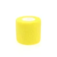 thumbnail image 1 of 1 Piece Elastic Bandage Tapes Athletic Tape Elastoplast Sports Recovery Strapping Gym Waterproof Muscle Relief Finger Ankle (Yellow,10cmX4.5m), 1 of 6