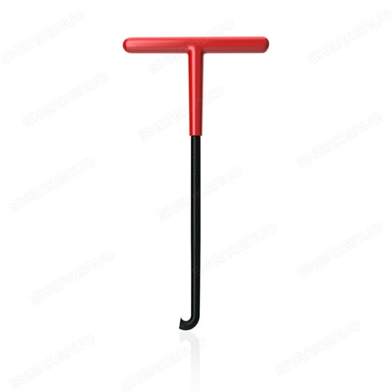 1 Piece Exhaust Spring Puller Tool Motorcycle Exhaust Spring Hooks, T Handle Exhaust Spring Hooks Snowmobile Spring Puller Removal Tool Pipe Spring Puller for Motorcycle Dirt Bike