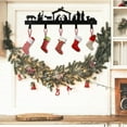 thumbnail image 1 of 1 Piece of Exquisite Christmas Hook Exquisite Craftsmanship Unique Shape Can Easily Hang Christmas Stockings Lights and Other Decorations Christmas Atmosphere, Suitable for Bedrooms, Entrances, 1 of 6