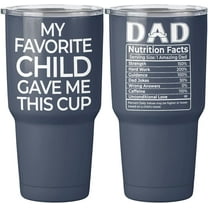 1 Piece - My Favorite Child Gave Me This Cup Tumbler, Fathers Day Birthday Gifts For Dad, Stainless Steel Tumbler 30 Oz, Papa Gifts, Dad Gifts From Daughter, Son, New Dad Dad Gifts Ideas