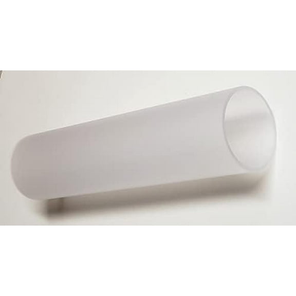 1 Piece Frosted Clear Acrylic Tube 3 OD x 2 3/4" ID x 24" (23 7/8") Inch Long - 3" Diameter$$Building Supply