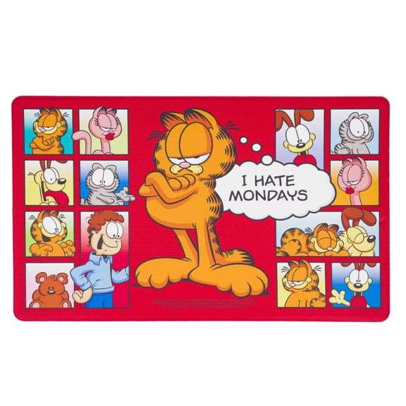 1 Piece Garfield Kitchen Mat, Assorted 1 piece only