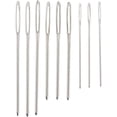 thumbnail image 1 of 1 Piece Hand Sewing Knitting Darning Threading Tools Supply, Multicolor, 9pcs Large Eye Needle, 1 of 5