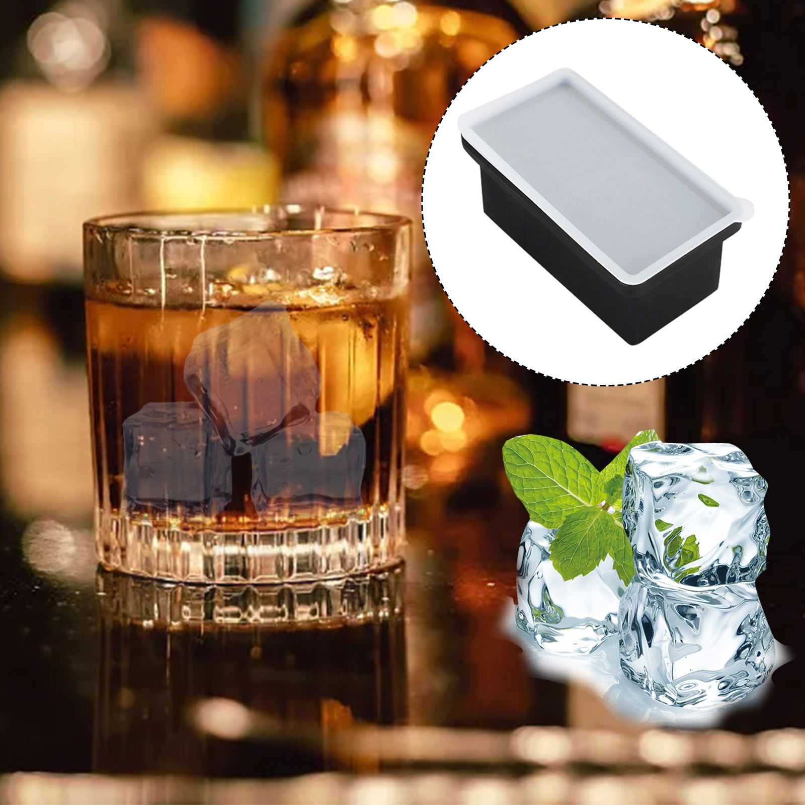 1Piece 37Grid Cube Tray Maker Diy Ice Mold with Lids Bulk