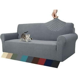 Turquoize Stretch Velvet 3 Piece T Cushion Sofa Slipcovers Individually Sofa Cushion Covers for 3 Cushion Couch Seat Cushion Covers for Sofa Grey Walmart