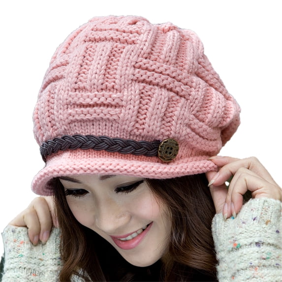 1 Piece Korean Style Beanie Hat | Belt Decoration - Autumn Winter Windproof Warm for Outdoor Activities