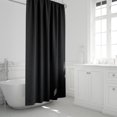 thumbnail image 1 of 1-Piece Light Magnetic Mildew Water Resistant Plastic Vinyl Shower Curtain Liner, 1 of 9