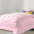 thumbnail image 1 of 1 Piece Luxury U Shape Pattern Comforter By D.N.G. BEDDINGS Premium Super Soft, 1000 Thread Count 100% Egyptian Cotton Super King Size Light Pink Color, 1 of 9