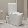 thumbnail image 1 of Macerating Toilet For Basement| 23Ft Vertical Sewage Lift, 700W Stainless Steel Grinder, Dual Odor Control System, 1.06/1.59 Gpf Dual Flush DV-1F340ZH006, 1 of 15