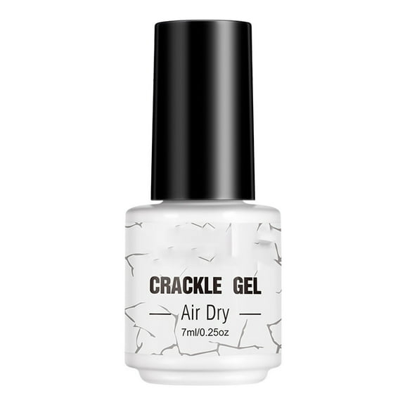 1 Piece Magic Crackle Gel Polish, Long-lasting Air Dry UV LED Soak Off Nail Art for Home Salon Women Gift