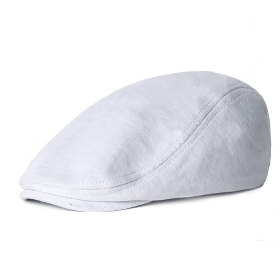 1 Piece Men Cotton Soft Stretch Fit Cabbie Driving Newsboy Cap Hat
