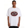 thumbnail image 1 of 1 Piece Men's Retro STP Stone Temple Pilots Pattern T-Shirt - Casual Breathable Cotton, Short Sleeve, Loose Fit, Retro Band Logo Design, Perfect Gift for Music Fans, Rock T-Shirt, 1 of 4