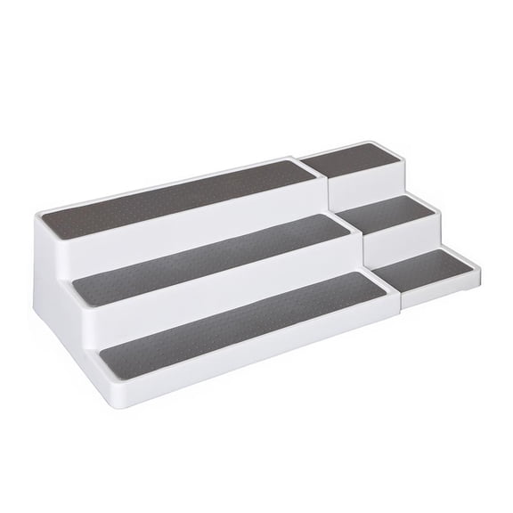 1 Piece - Modern Design Waterproof and Non Skid Shelf Kitchen Organizer for Pantry Cabinet or Countertop Use-