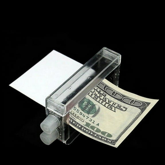1 Piece Money Printing Magic Machine, White Paper Transforms To Fake Money Close-Up Magic Trick Props, Compact Roller Mechanism Easy-To-Use Magic Toy For Big Kids & Teens 14+