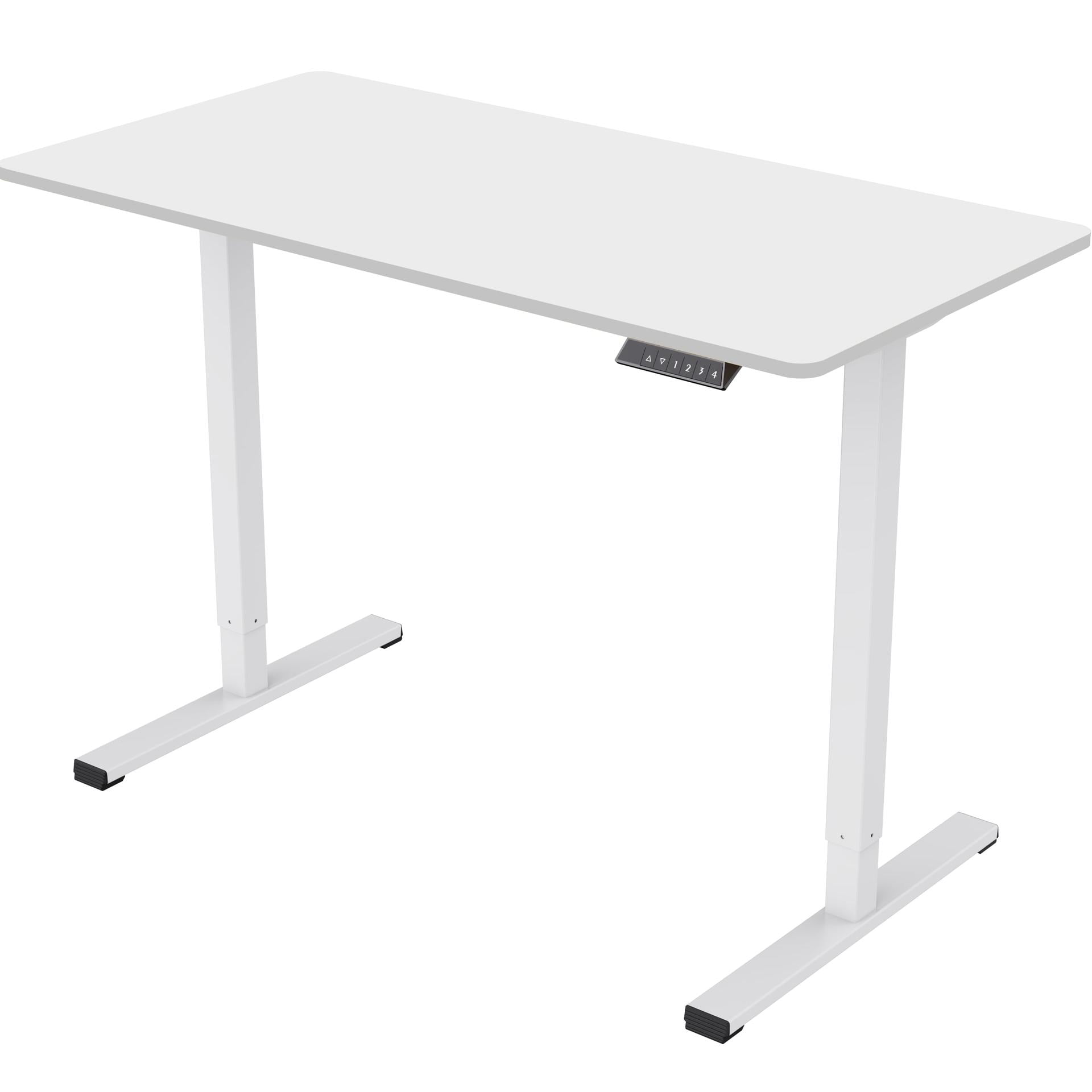 1-Piece Motor Adjustable-Height Computer Desk, Home Office Working Table, Sofa Side Table