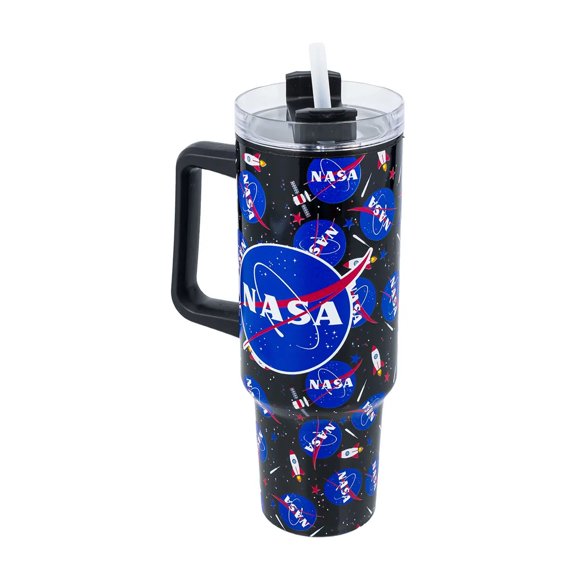 1 Piece NASA Logo 40oz Tumbler Assorted Color- Ship 1 Piece Randomly