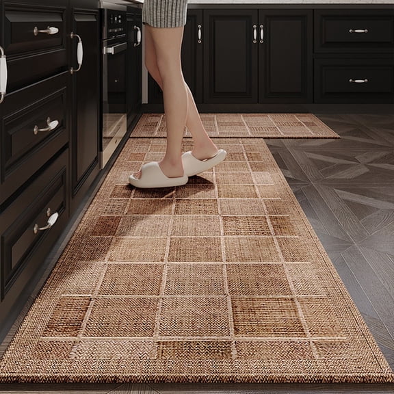 1 Piece Of 18X28Inch Anti Slip And Waterproof Kitchen Mat