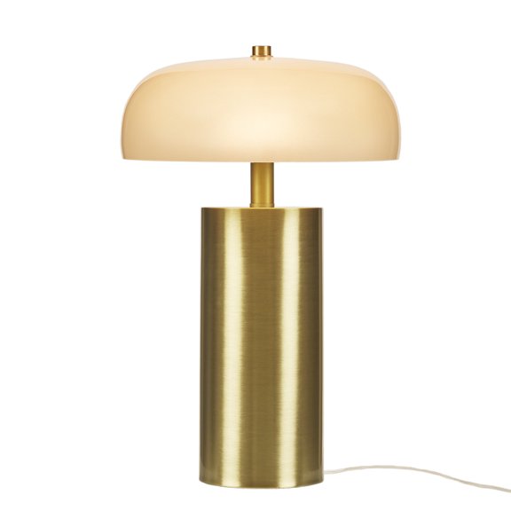 1- Piece One Size Textured Ceramic Table Lamp with Fluted Fabric Shade
