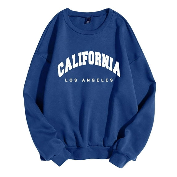1 Piece Outfits Women Full Zip Hoodie Womens Casual Long Sleeve Graphic Tee Shirts Crew Neck Sweatshirts Pullover Tops For Women Sweater Blouses Women's Pullover Sweaters Long Sleeve