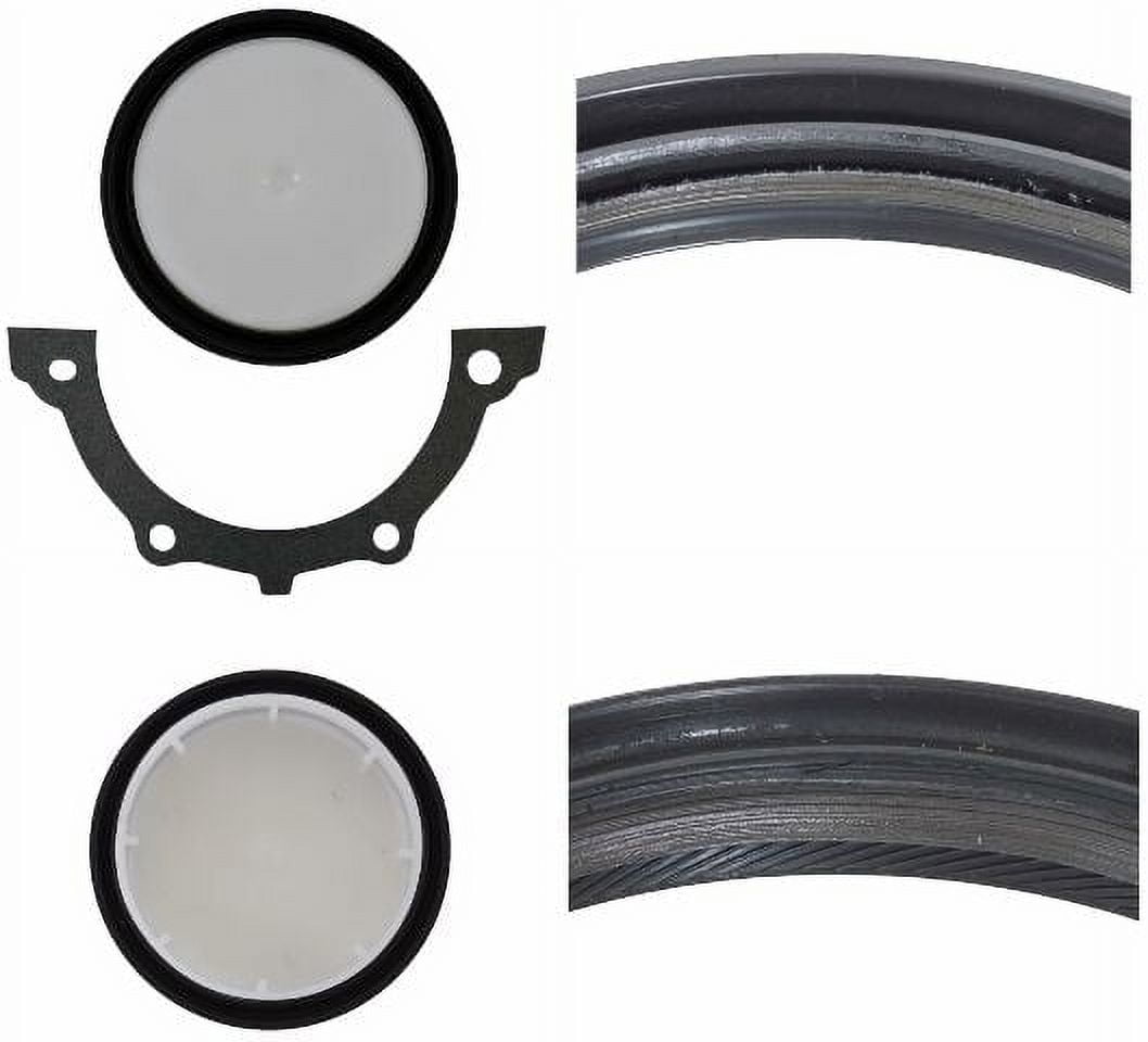 1-Piece PTFE/Viton Rear Main Seal for 96-14 GM/Chevrolet 262 305 350 ...