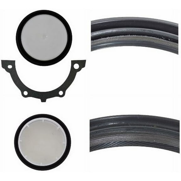 1-Piece PTFE/Viton Rear Main Seal for 96-14 GM/Chevrolet 262 305 350 383 SBC