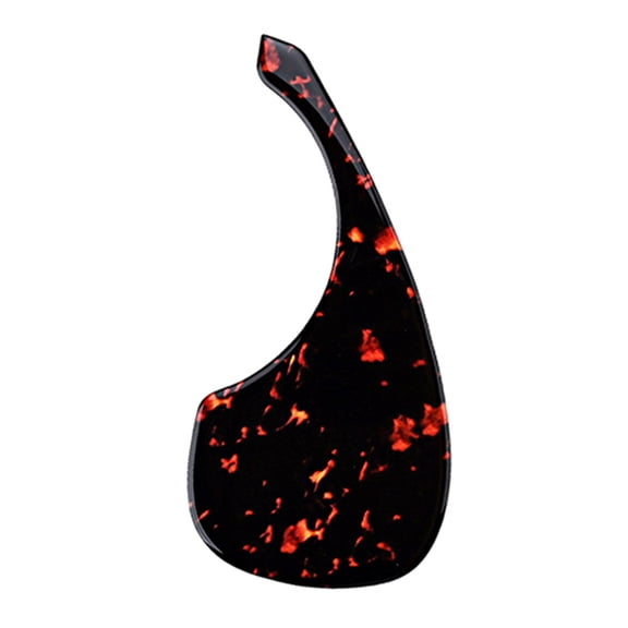 1 Piece PVC Guitar Pickguard Anti-Scratch Guard Plate Self-Adhesive Pickguard Sticker for Cool Acoustic Guitar Parts