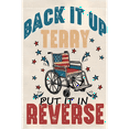 thumbnail image 1 of 1 Piece Patriotic Humor Garden Flag - Double-Sided Waterproof Burlap 12x 18inch , No Power Outdoor Decoration, Memorial Day and Independence Day, Stars and Stripes Design, Independence Day Decorations, 1 of 5