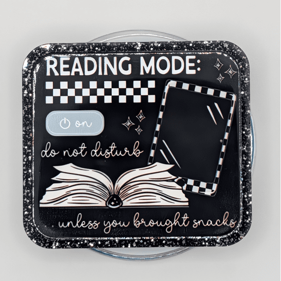1 Piece Phone or E-Reader Grip - Reading Mode