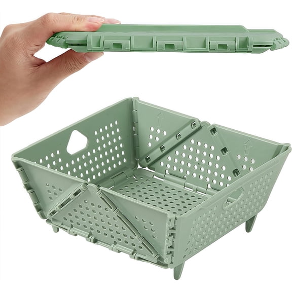 1 Piece Plastic Colander Basket Multi Purpose Drainage Storage Bin Kitchen Holiday Organizer Tray