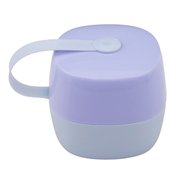 1 Piece Portable Baby Pacifier Case | Infant Soother Nipple Storage Container - Food Grade, Thick PP, Dust-Proof