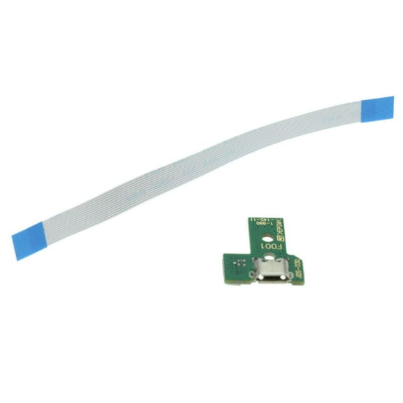 1 Piece Replacement Part 12Pin USB Power Charging Port With Flex Cable For Gaming Controller JDS-040 , Accessory