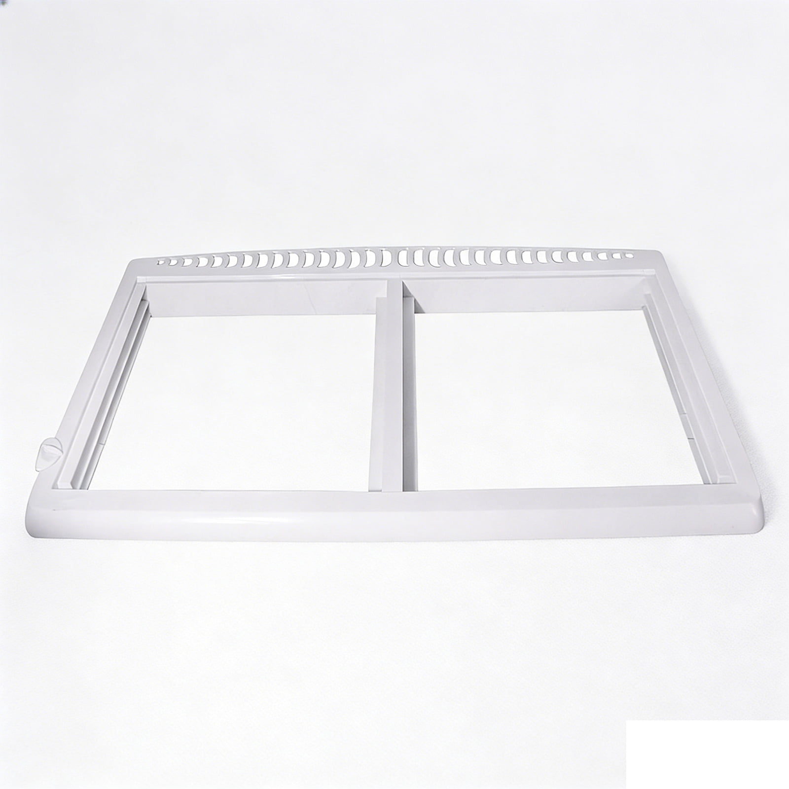 1 Piece Replacement Refrigerator Drawer Cover Frame Part 123456789 for Model Compatibility Enhanced Storage