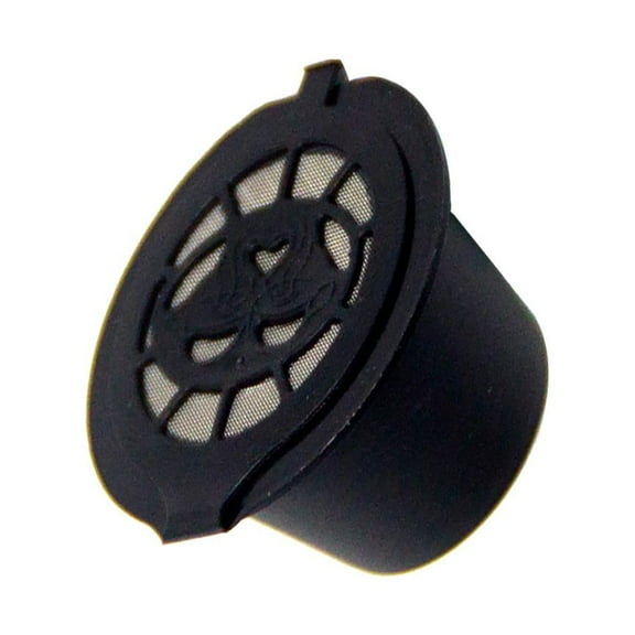 1 Piece Reusable Coffee Filter Refillable Coffee Pod For , Black, Stainless Steel