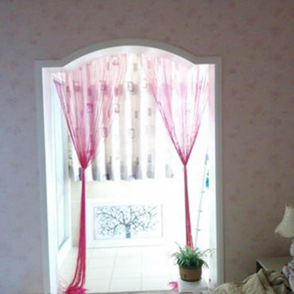 1 Piece Rod Pocket Decorative Door String Curtain Wall Panel Fringe