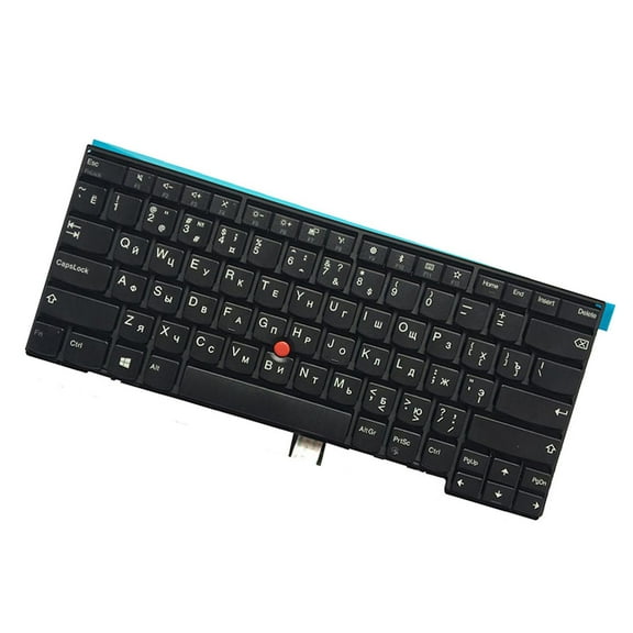 1 Piece, Russian Keyboard for L440 / T431 T431S  S, E440 Computer Black