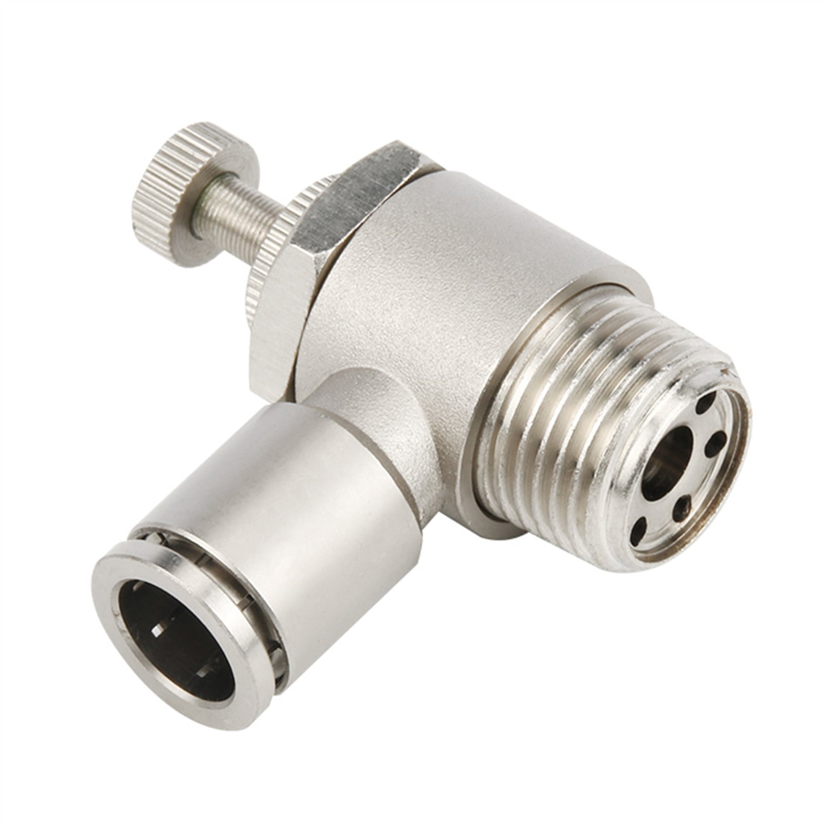 1 Piece SL Brass Nickel Plated Pneumatic Quick Coupling 1/8" 1/4" 3/8 ...