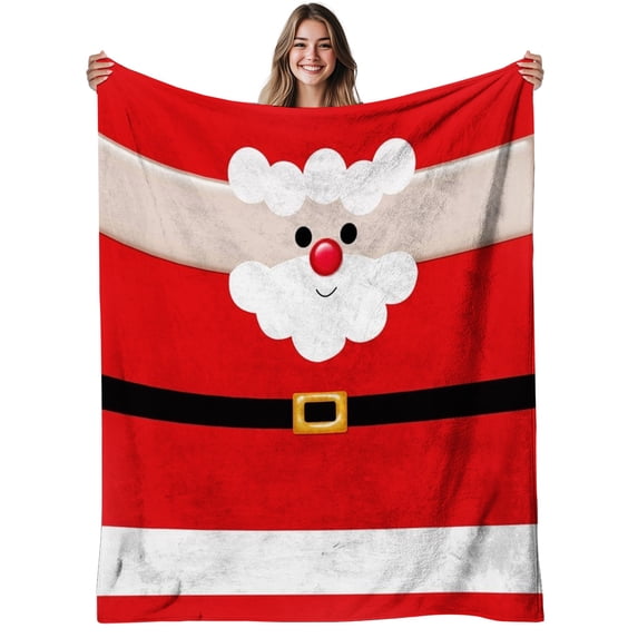 Plaid Santa Quilted Blanket NCU0NT101