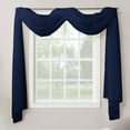 thumbnail image 1 of 1 Piece Sheer Voile Window Home Decor Fully Hemmed Scarf Valance Swag Topper, 1 of 2