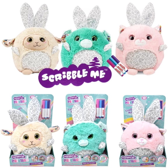 1 Piece Sinco Scribble Me Furry Plush , ship 1 piece randomly