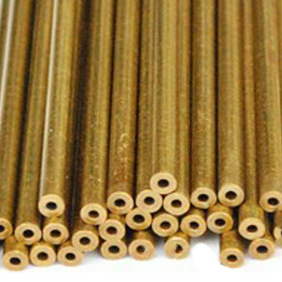 1 Piece Single -hole brass Tube ,5.9mm outer diameter, 400mm long