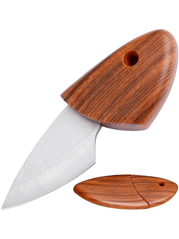 1 Piece Small Pocket Knife for Men, Keychain Knife for Men, Fish Shaped Fixed Blade Knife, Multitool EDC Pocket Knife with Sheath for Home, Camping, Hiking, Fishing