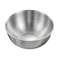 1-Piece Stainless Steel Mixing Bowl Set | Heavy-Duty Large Basin for Baking, Cooking & Food Prep | Multipurpose Kitchen Bowls for Mixing, Marinating & Serving