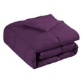 thumbnail image 1 of 1 Piece Universal V Berth Comforter, 800 TC, 100% Egyptian Cotton, Twin/Twin XL Size Plum Solid, 1 of 2