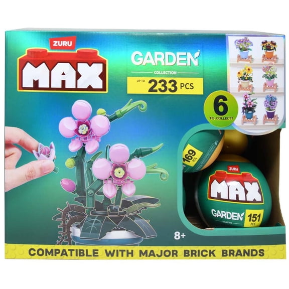 1 Piece Zuru Max Garden Pot Plants in Capsule in PDQ - Series 1 , Only 1 Count