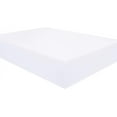 thumbnail image 1 of 1-Piece fitted sheet solid pattern Egyptian cotton 600 Thread Count Queen Size Fit up to 16'' Deep Pocket White Solid, 1 of 5