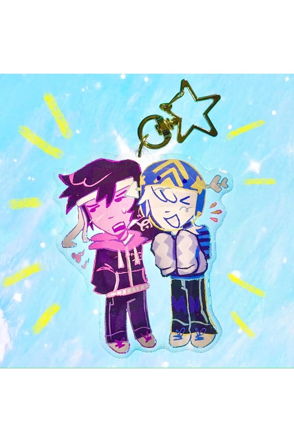 1 Piece itzskeet_playz acrylic keychain!