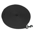 thumbnail image 1 of 1 Piece of Dog/Puppy Obedience Recall Training Agility Lead - 16ft 33ft 49ft 65ft Training Leash - Great for Play, Camping, or Backyard - Black 16ft, 1 of 2